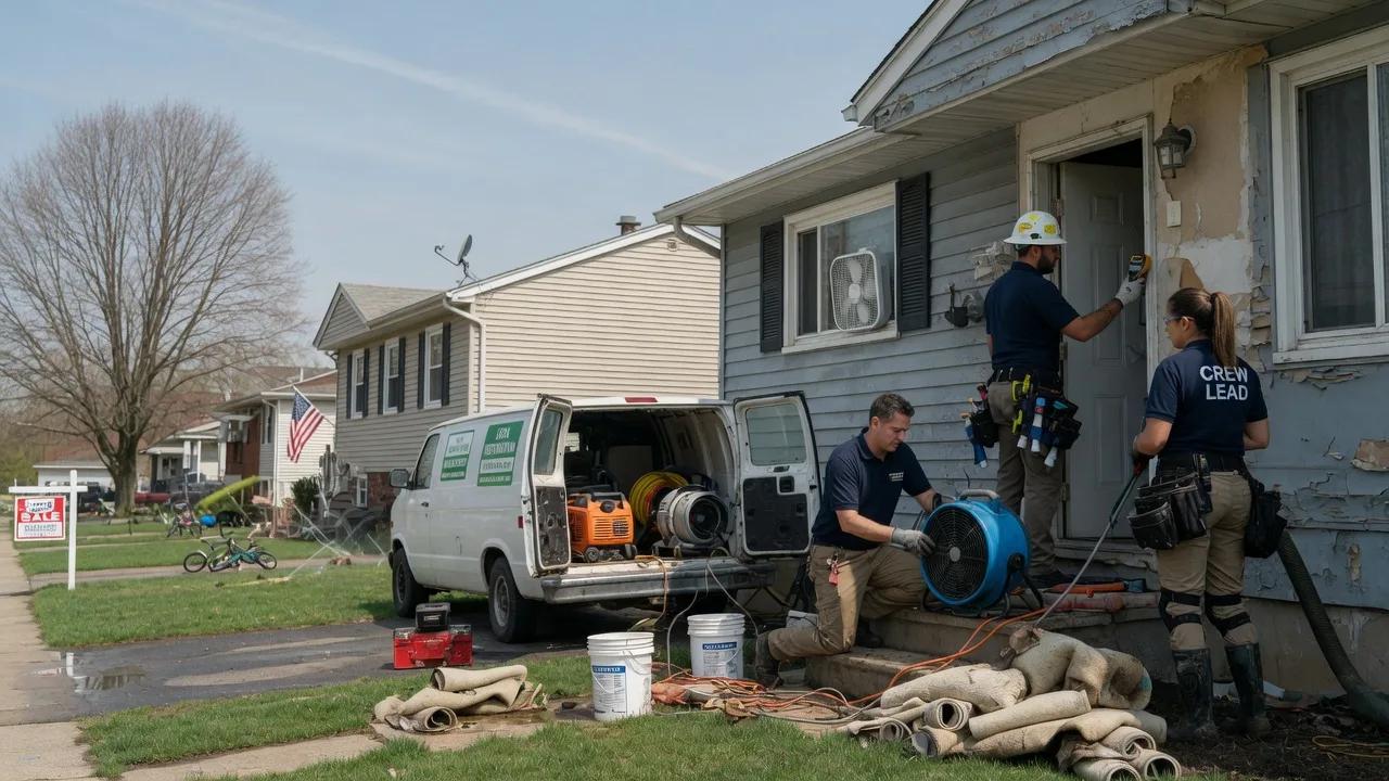 Flood Cleanup in Holdenville, OK near me
